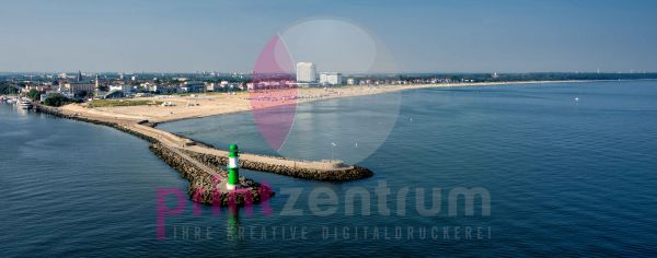 Warnemünde von See