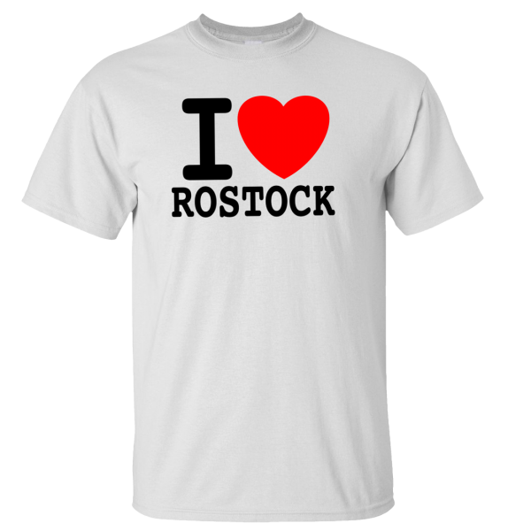 Shirt - I Love Rostock