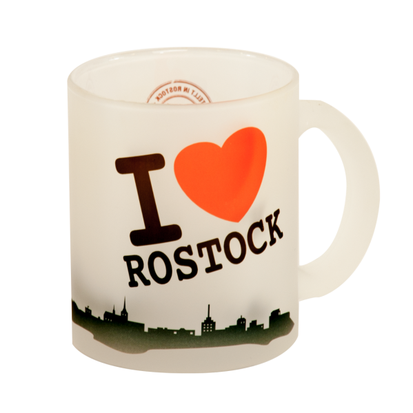 Glastasse - I Love Rostock