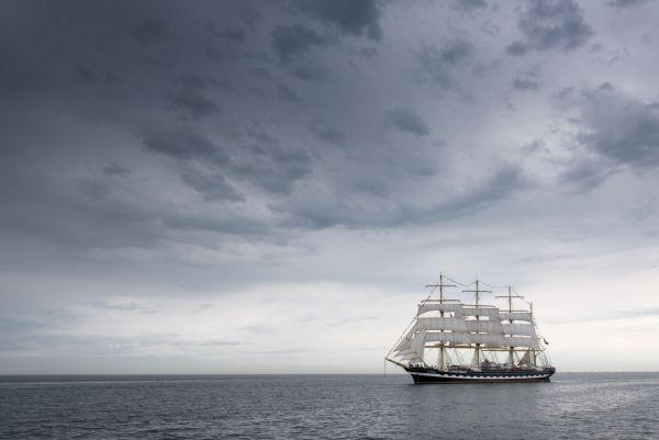 Viermaster auf der Ostsee