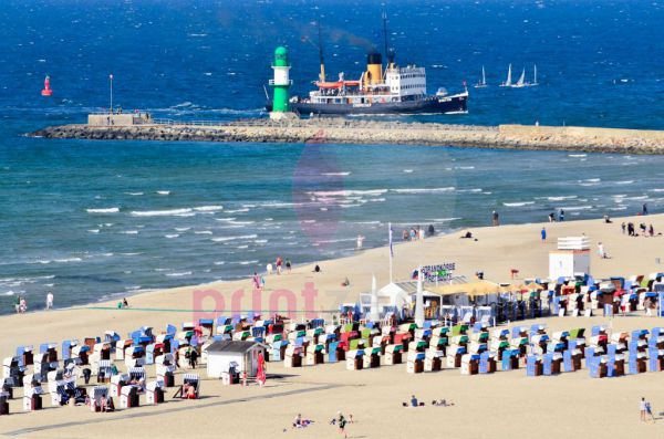 Warnemünder Strandkörbe