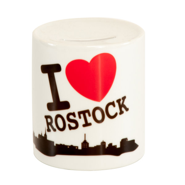 Spardose - I Love Rostock